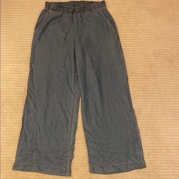 LAUREN Casual Blue Drawstring Pants - Picture 6 of 12
